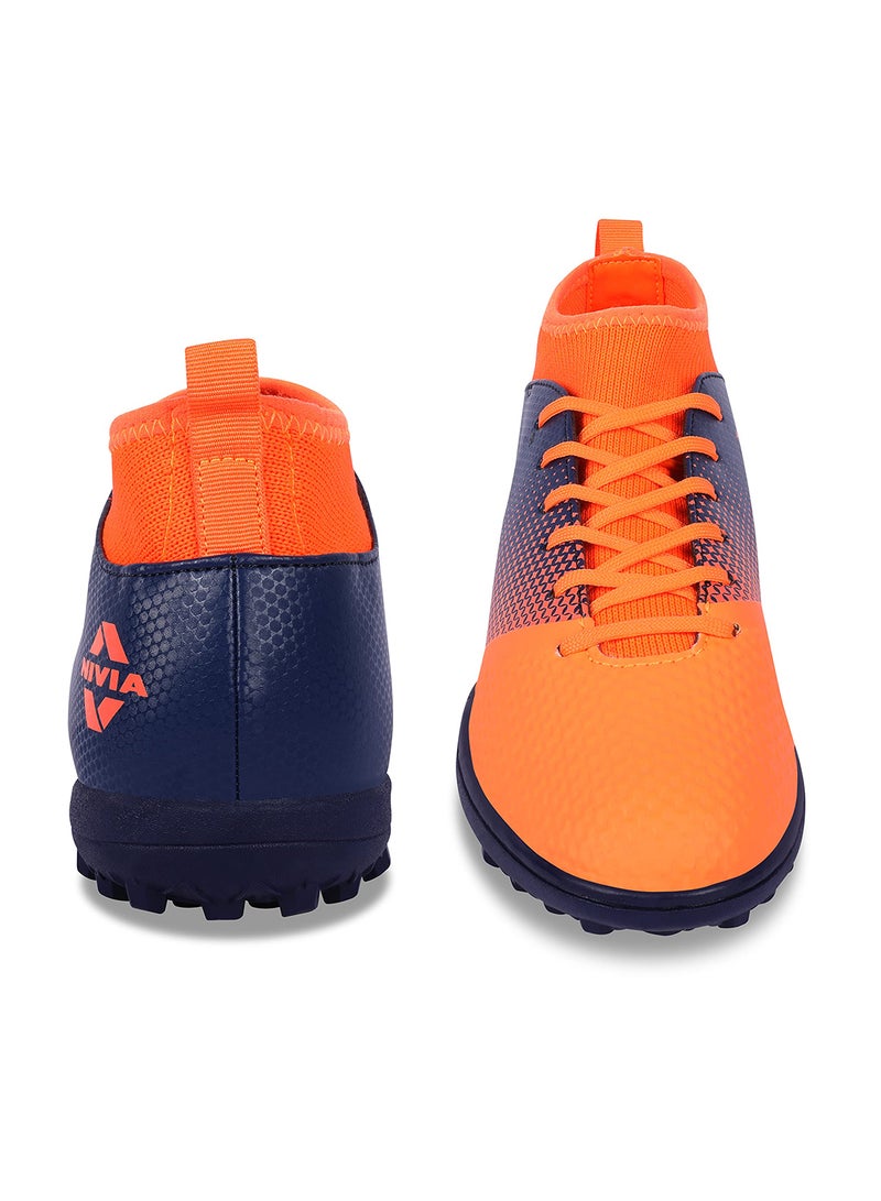 Ashtang Football Studs Turf Ground |  Synthetic leather | Moulded Insole | Minimal Water Proof | Durable & Comfort