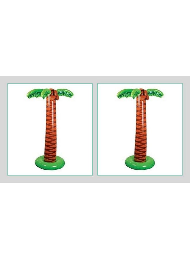 66 Inch Inflatable Palm Trees Set Of Two