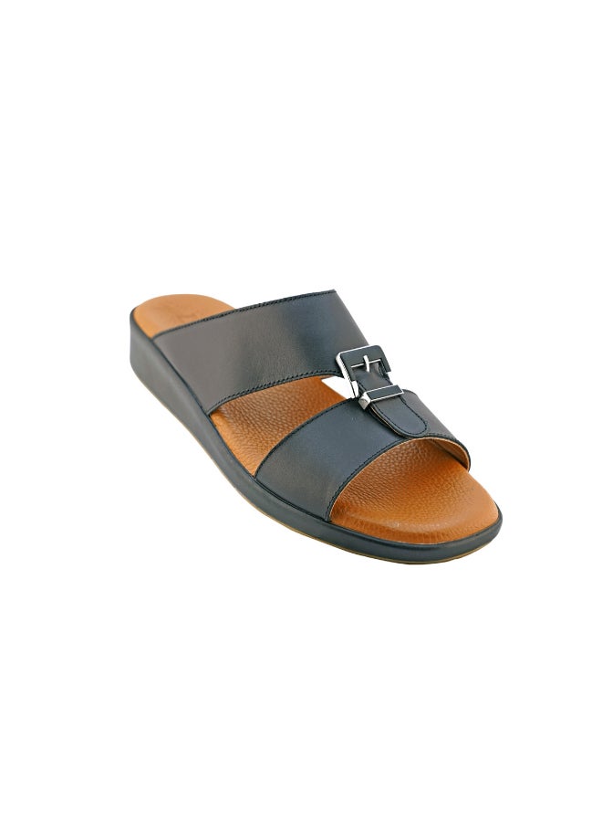 Stylish Slip-On Casual Sandals Black