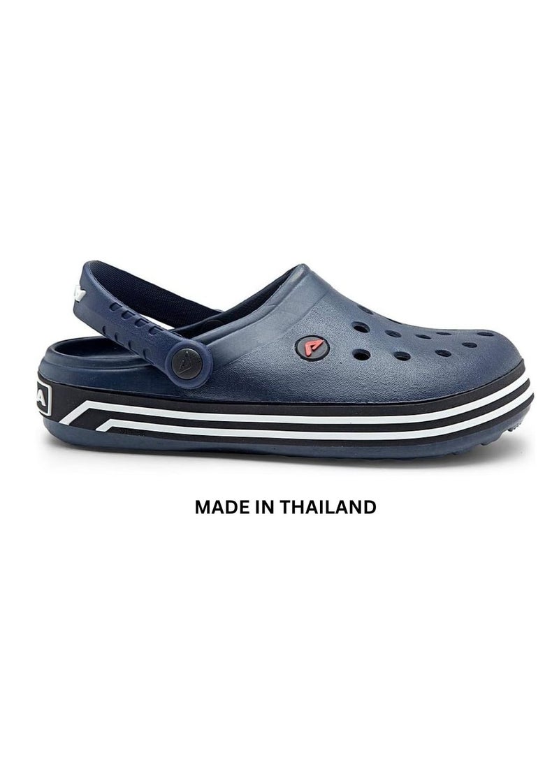 Men's Clogs Navy blue (Made In Thailand)