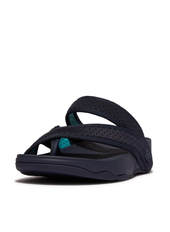 049-764 Fitflop Mens Sandals GE7-A30 Sling Water Resistant Toepost Navy