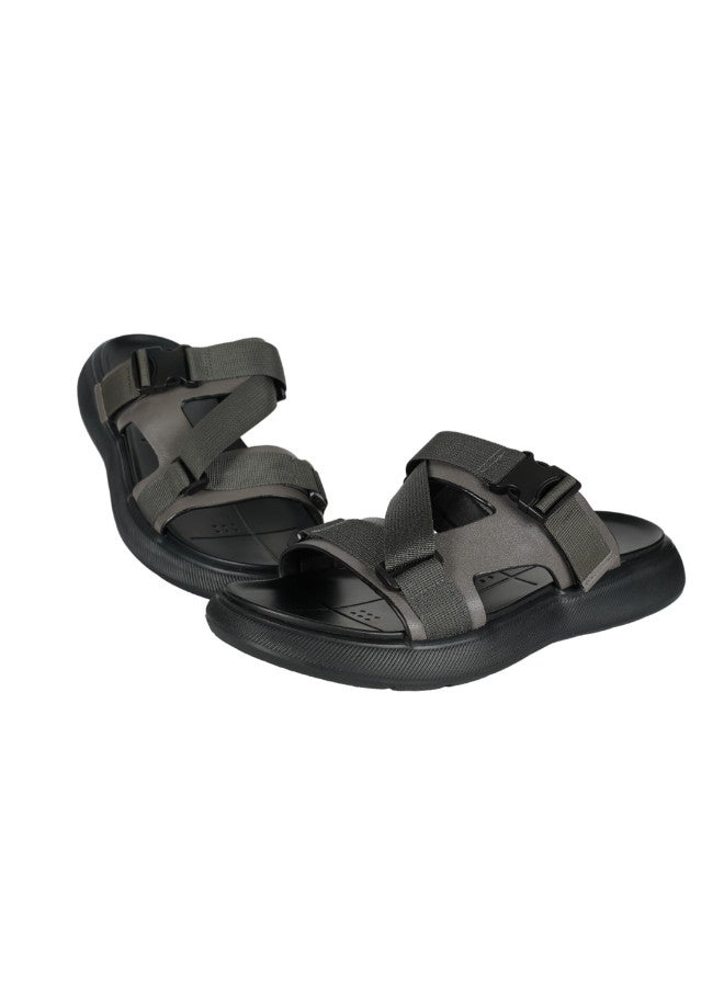 008-3441 Barjeel Uno Men Casual Sandals 9182-13 Grey