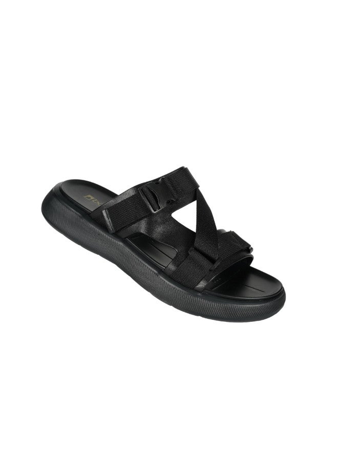 008-3440 Barjeel Uno Men Casual Sandals 9182-13 Black