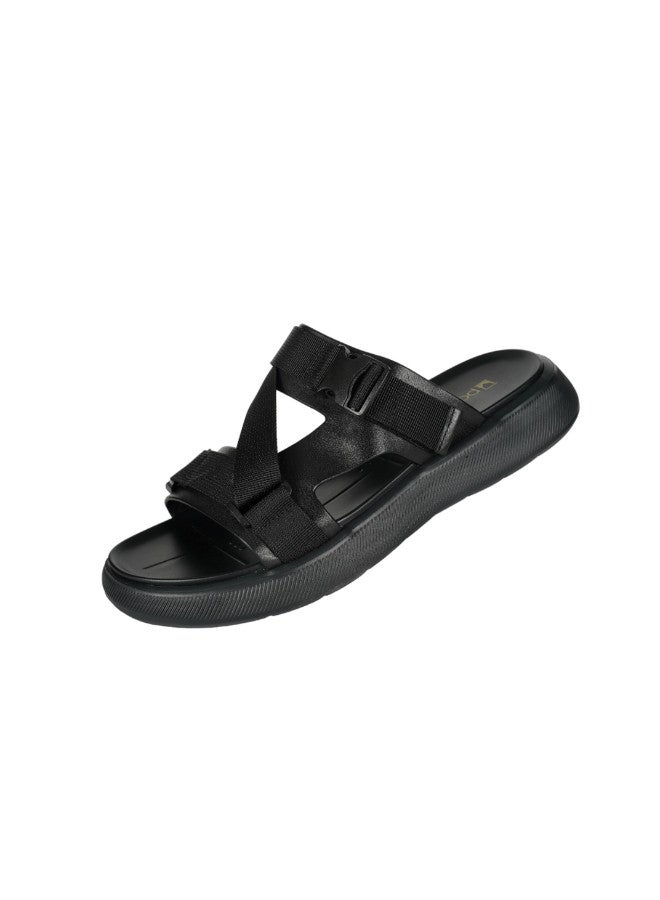 008-3440 Barjeel Uno Men Casual Sandals 9182-13 Black