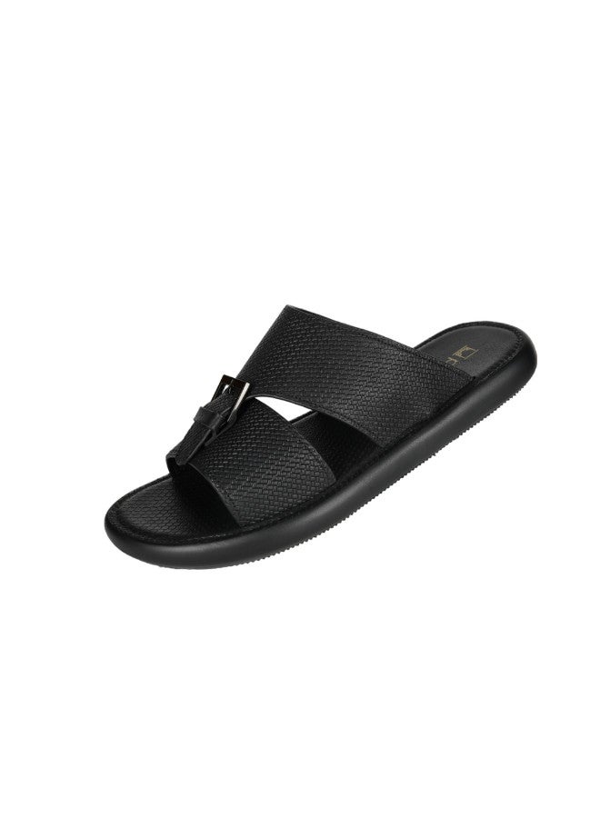 008-3407 Barjeel Uno Men Arabic Sandals 29653-07 Black
