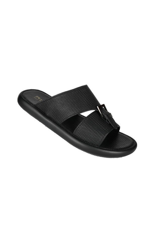 008-3407 Barjeel Uno Men Arabic Sandals 29653-07 Black