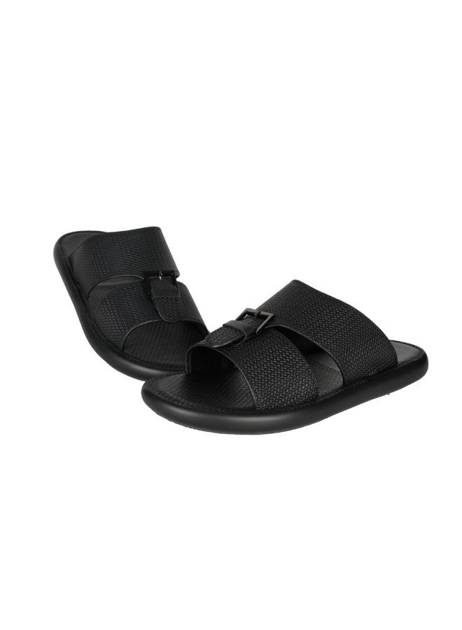 008-3407 Barjeel Uno Men Arabic Sandals 29653-07 Black