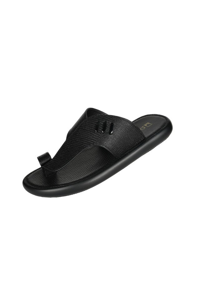 008-3410 Barjeel Uno Men Casual Sandals 6843-9A Black