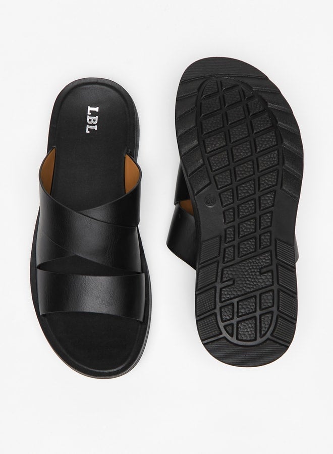 Mens Solid SlipOn Sandals  Ramadan Collection