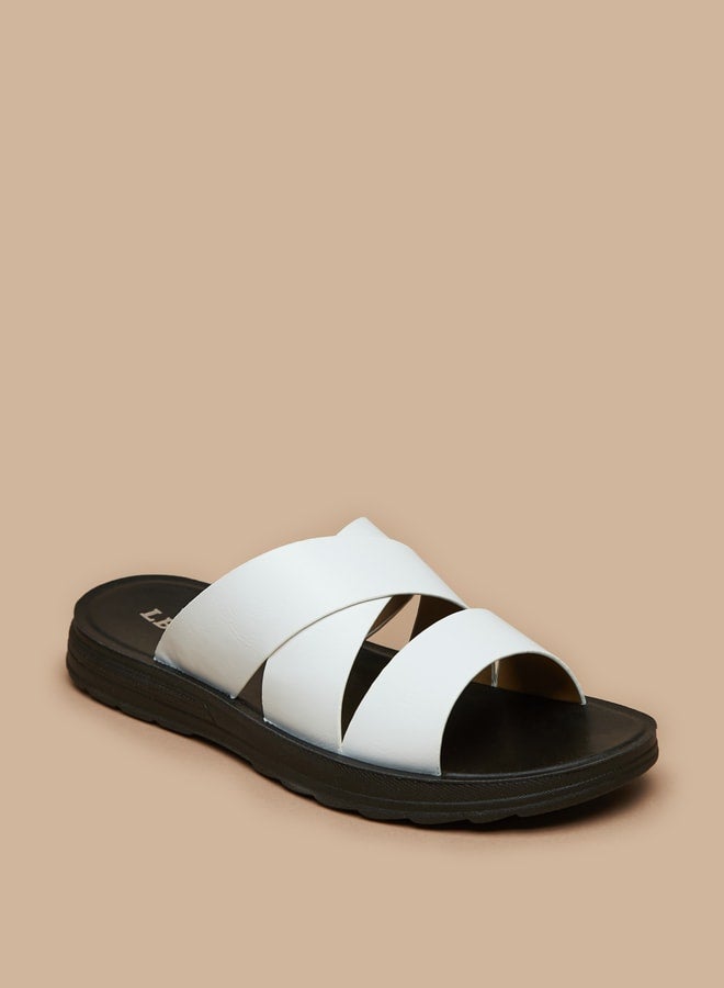 Mens Solid SlipOn Sandals  Ramadan Collection