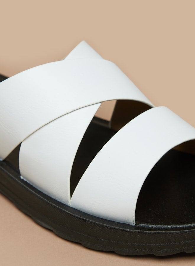Mens Solid SlipOn Sandals  Ramadan Collection