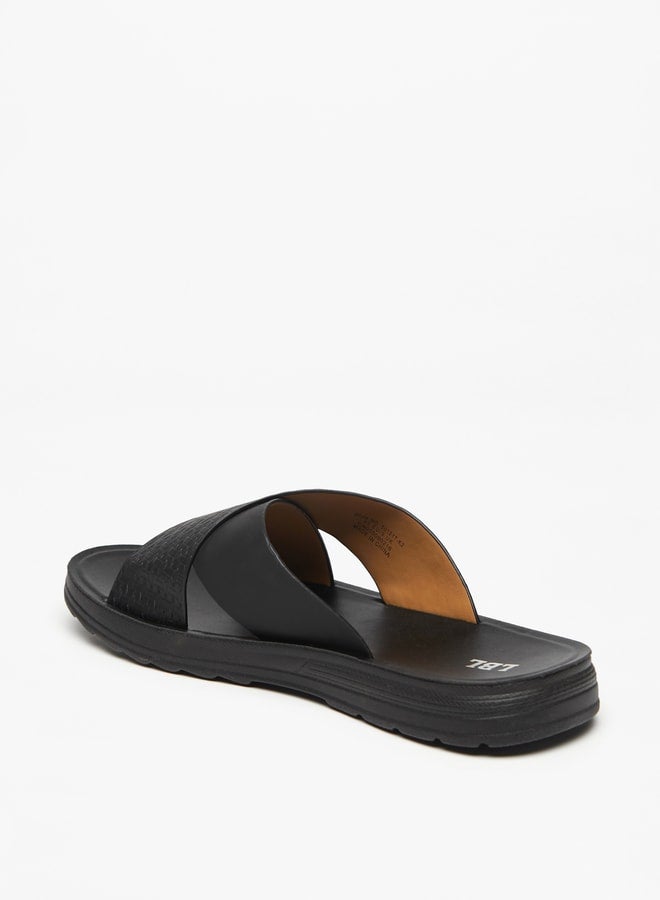 Mens Textured SlipOn Sandals  Ramadan Collection