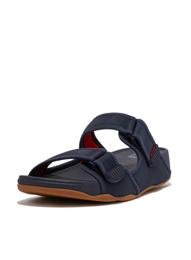 049-774 Fitflop Men Gogh Moc Mens Adjustable Water-Resistant Slides GT3-399 Navy
