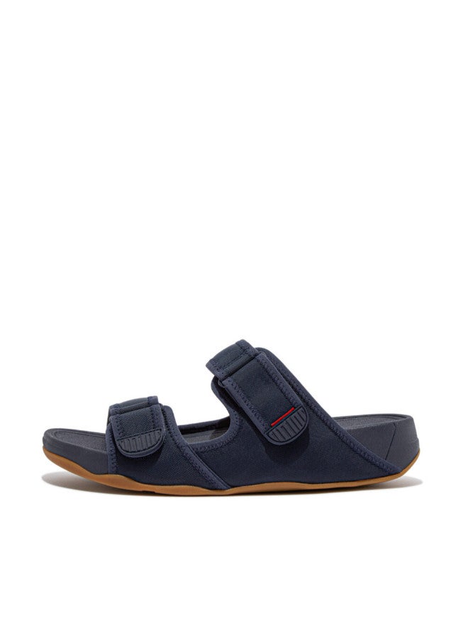 049-774 Fitflop Men Gogh Moc Mens Adjustable Water-Resistant Slides GT3-399 Navy