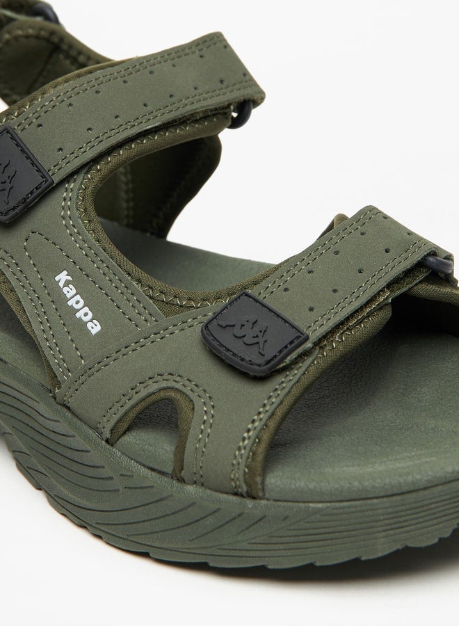 Men's Sandals with Hook and Loop Closure