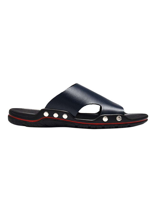 Plastic Slip-On Arabic Sandals Navy