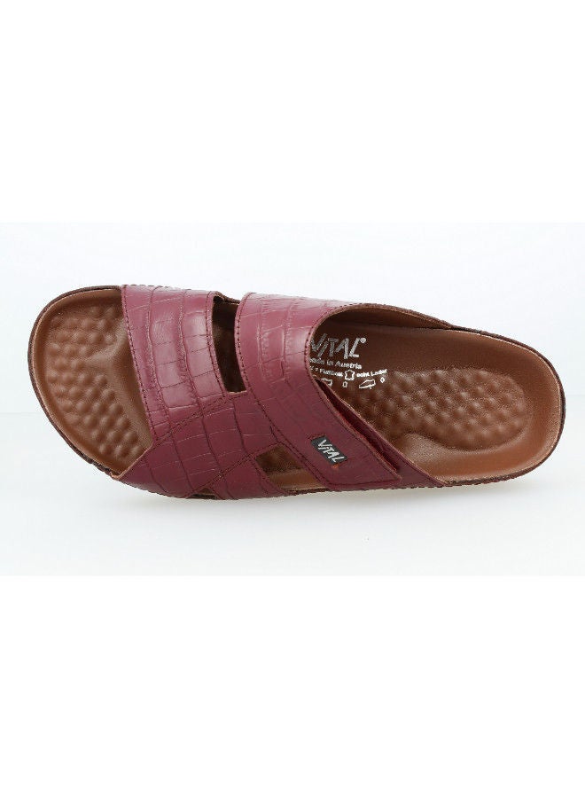 Vital Mens Sandals Vitallo Cocco Cara 74004B44346 Bordo