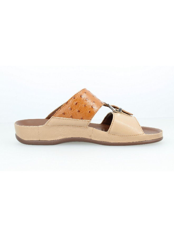 148-1002 Vital Mens Sandals Vital Thomas Nappa 09111B38326117 Cuoio