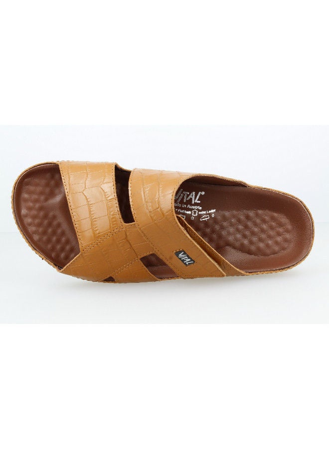 Vital Mens Sandals Vitallo Cocco Cara 74004B443117 Cuoio