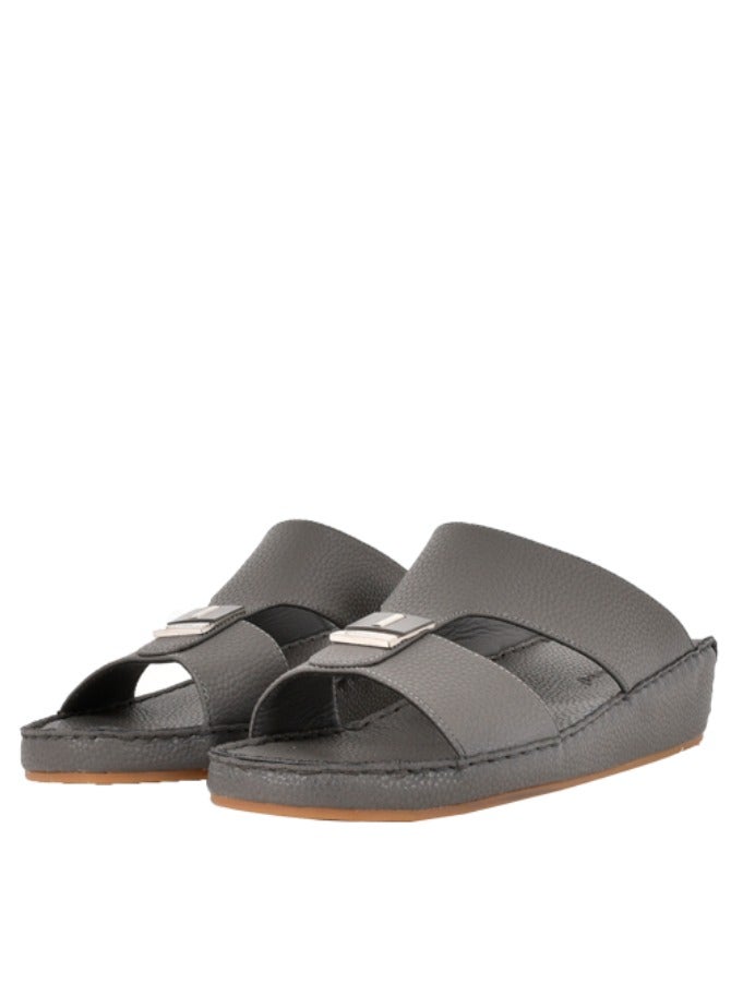 Mens Arabic Sandals Grey