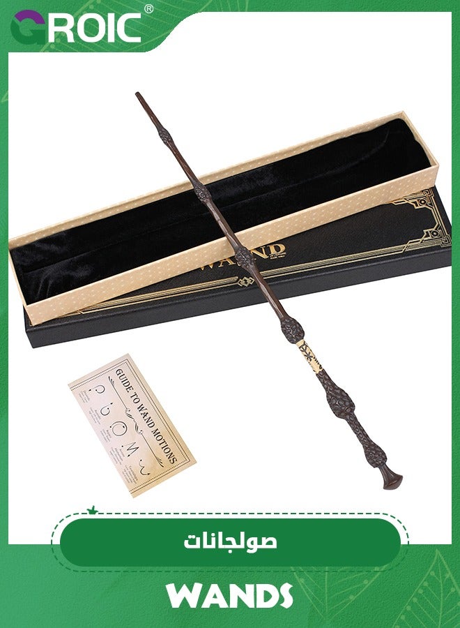 Wizard Wand Witchcraft Toy for Kids Sorcerer Collection Witch Costume Accessories Party Favors with Gift Box,Magic Witch Sorcerer Wands for Kids Cosplay Accessories