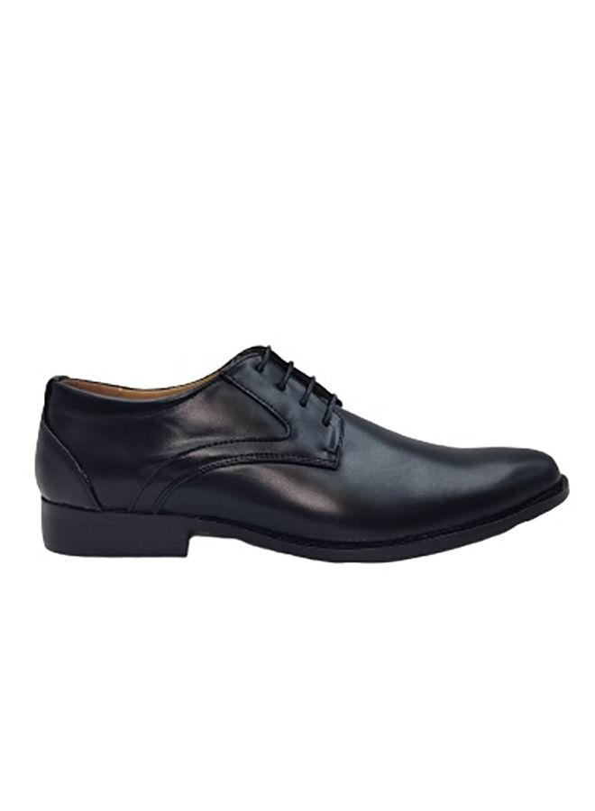 Comfortable Lace-Up Formal Shoes Black