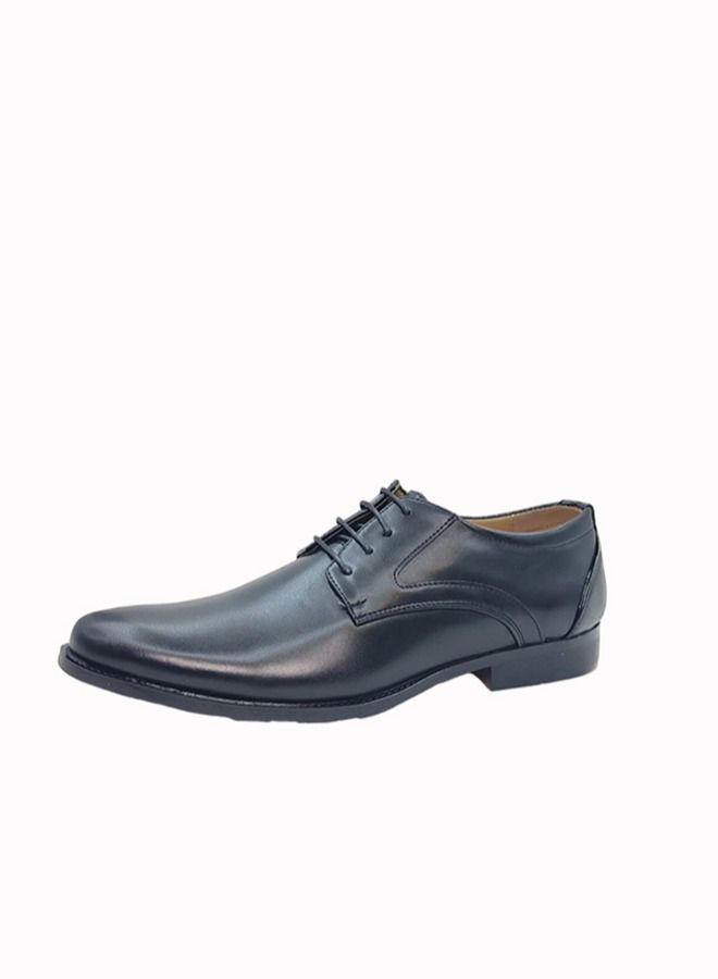 Comfortable Lace-Up Formal Shoes Black