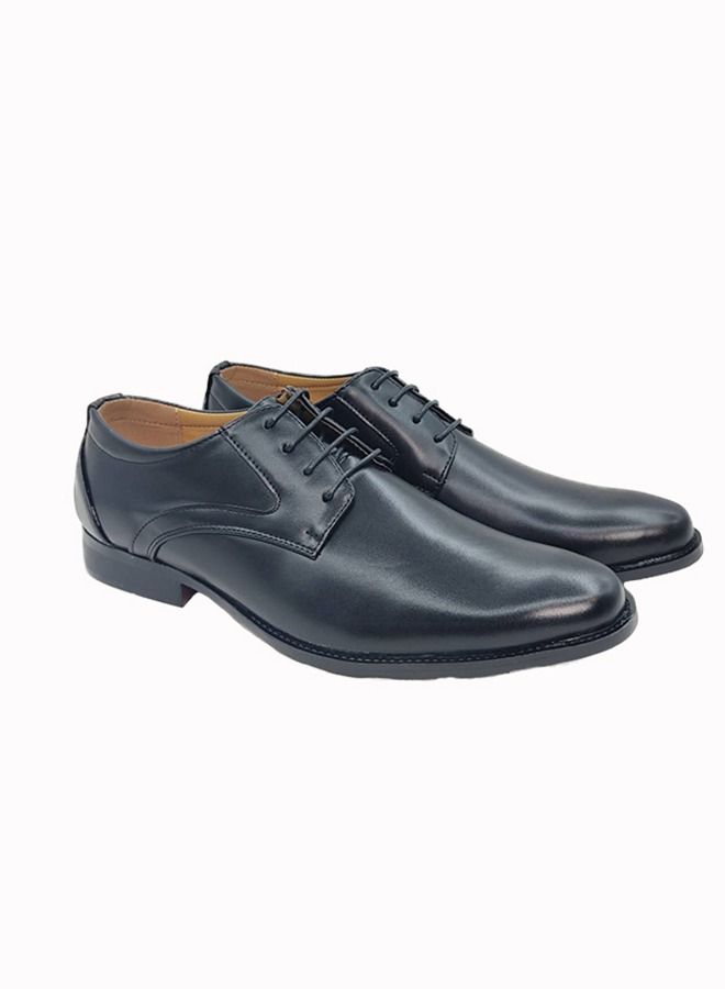 Comfortable Lace-Up Formal Shoes Black