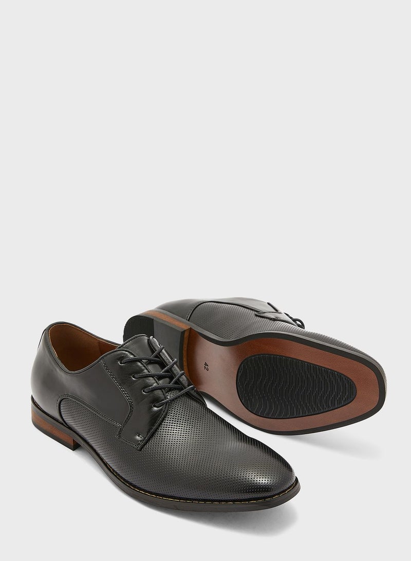 Classic Burnished Formal Lace Up