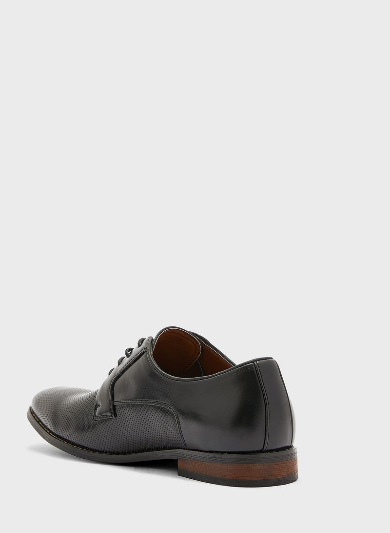 Classic Burnished Formal Lace Up