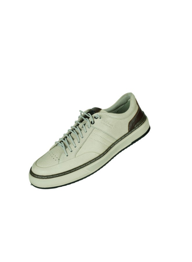 032-135 Democrata Mens Casual Shoes 240106-006 White