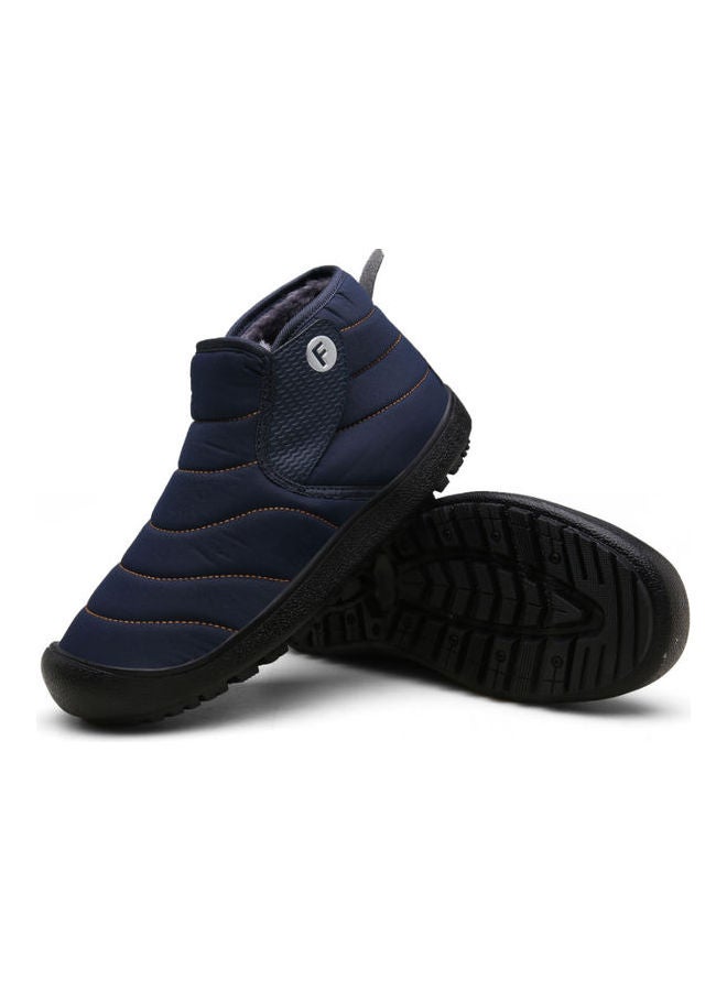 Winter Slip-On Snow Boots Blue/Black
