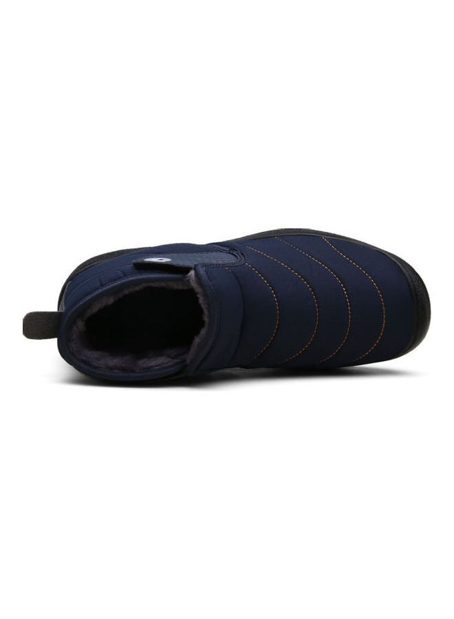 Winter Slip-On Snow Boots Blue/Black