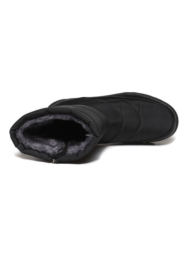 High Barrel Casual Boots Black
