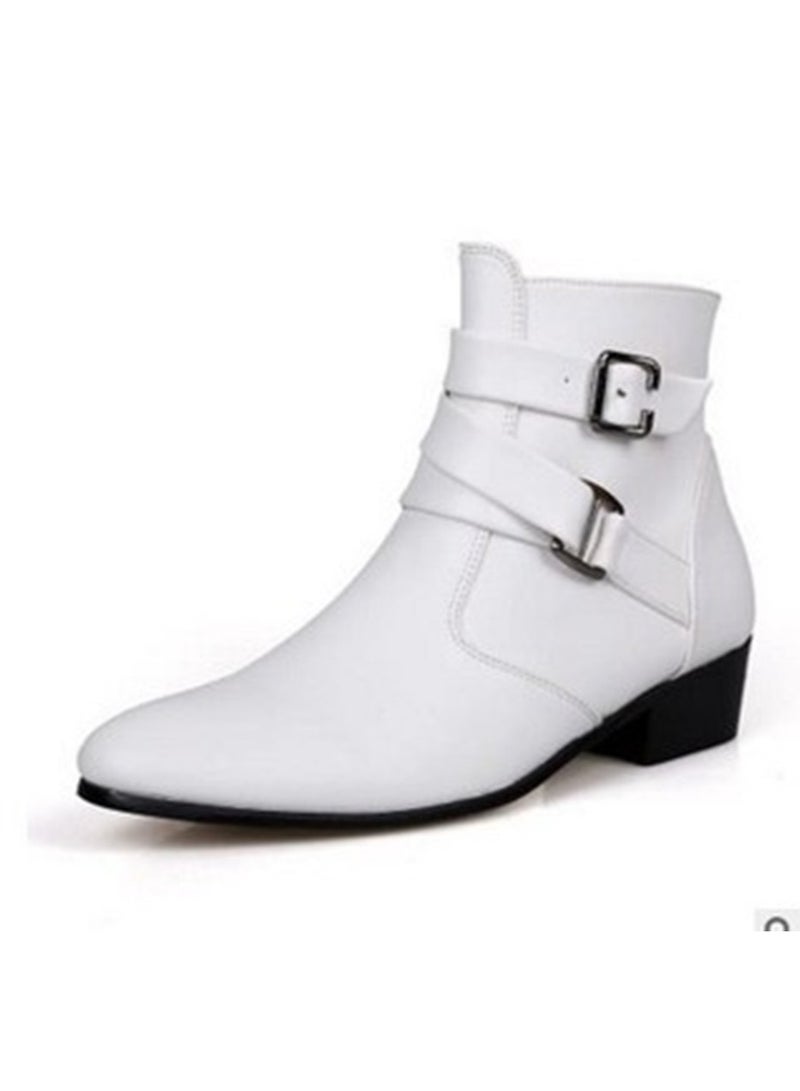 High Top Business Casual Wear-resistant Men's Boots