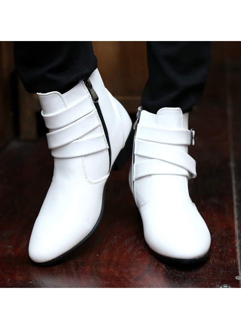 High Top Business Casual Wear-resistant Men's Boots