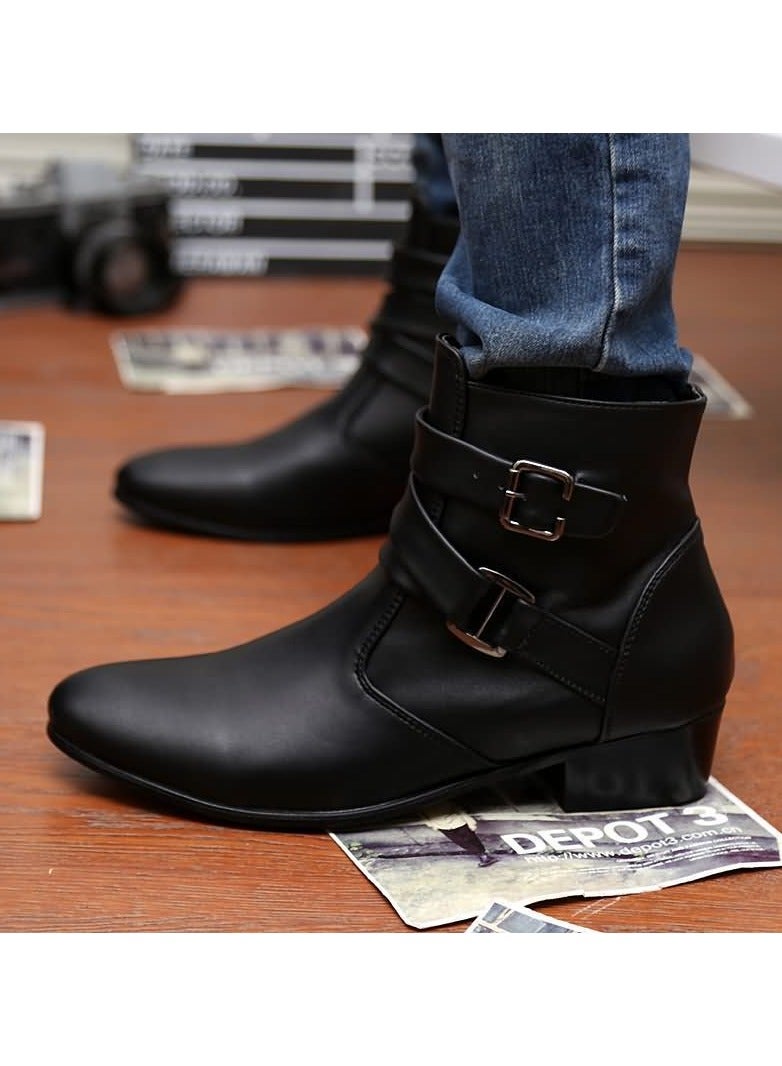 High Top Business Casual Wear-resistant Men's Boots