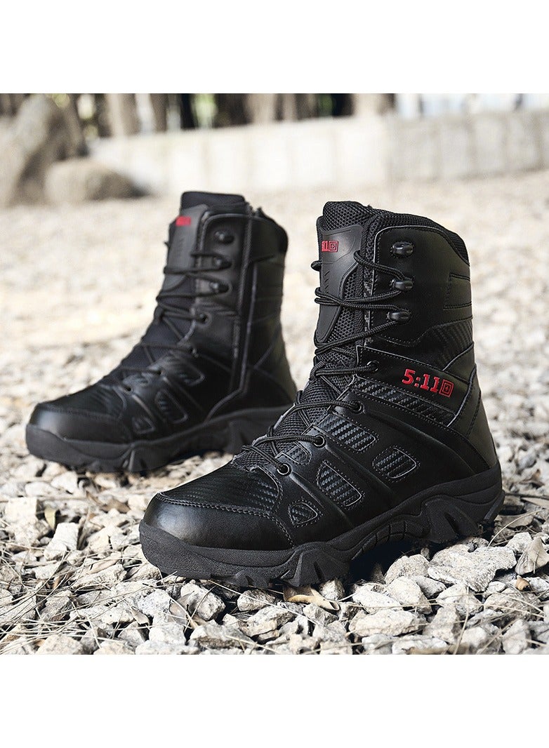 High Top Business Casual Wear-resistant Men's Boots