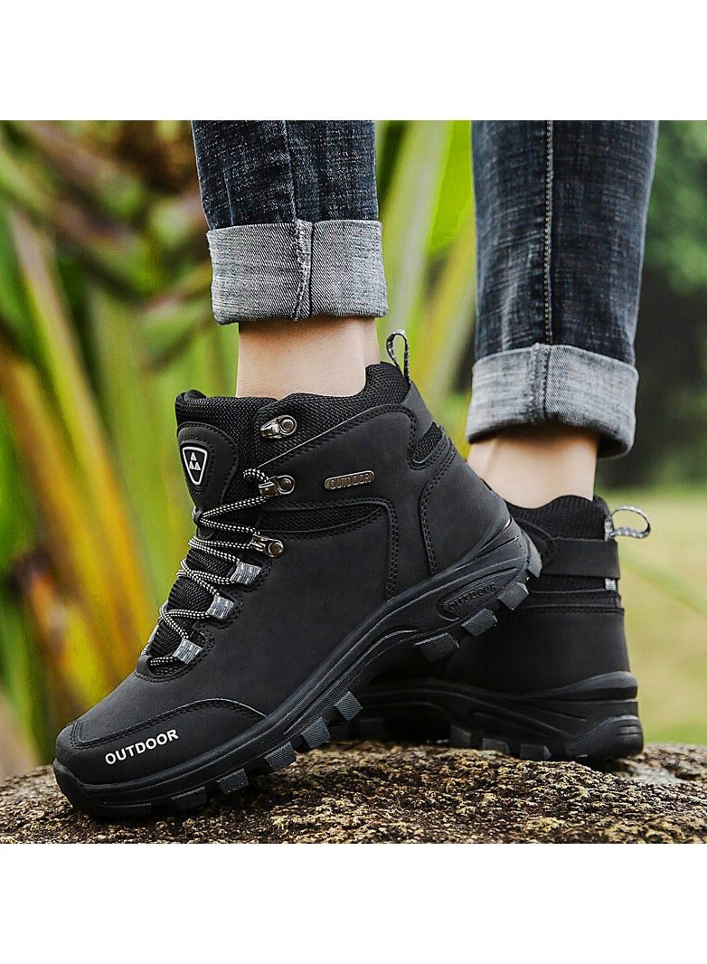 Men's High Top Anti Slip And Wear-Resistant Shoes