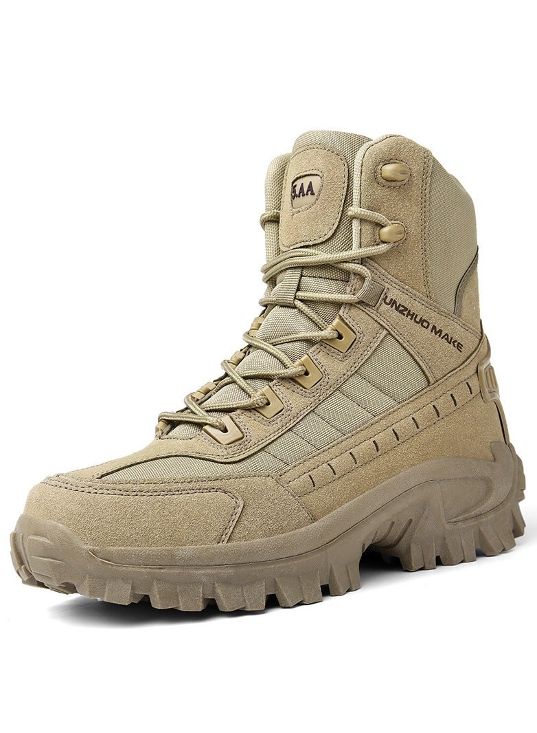 Men's High Top Anti Slip And Wear-Resistant Shoes