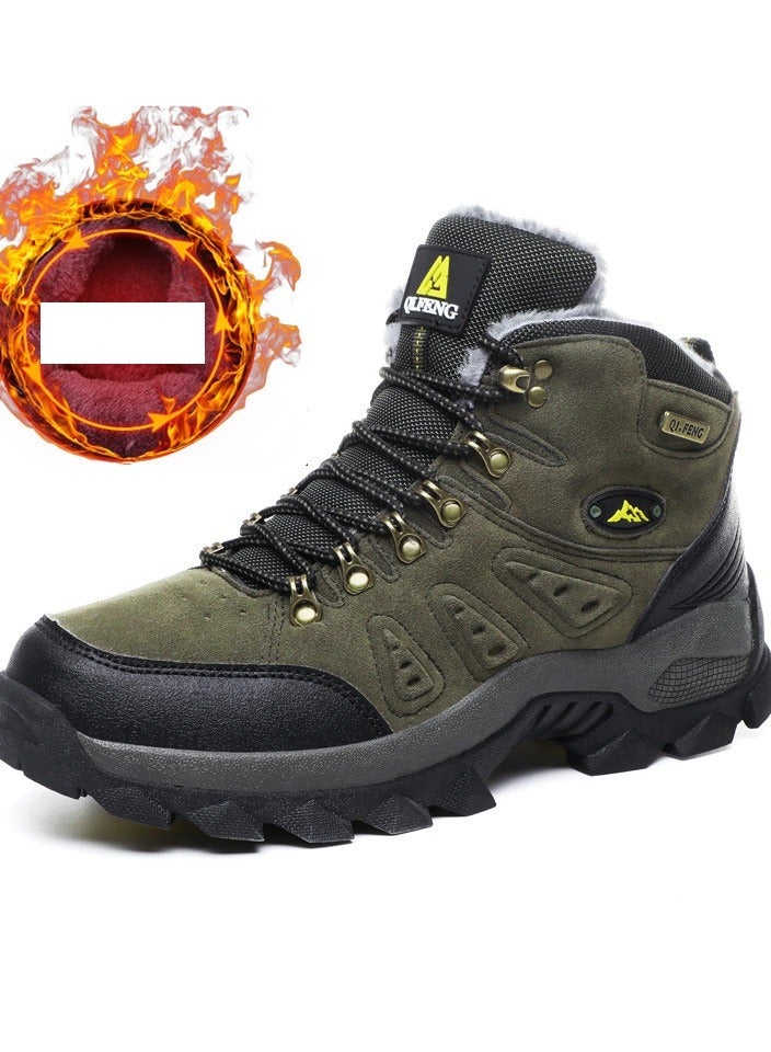 Winter High-top Outdoor Hiking Cloud Shoes Plush