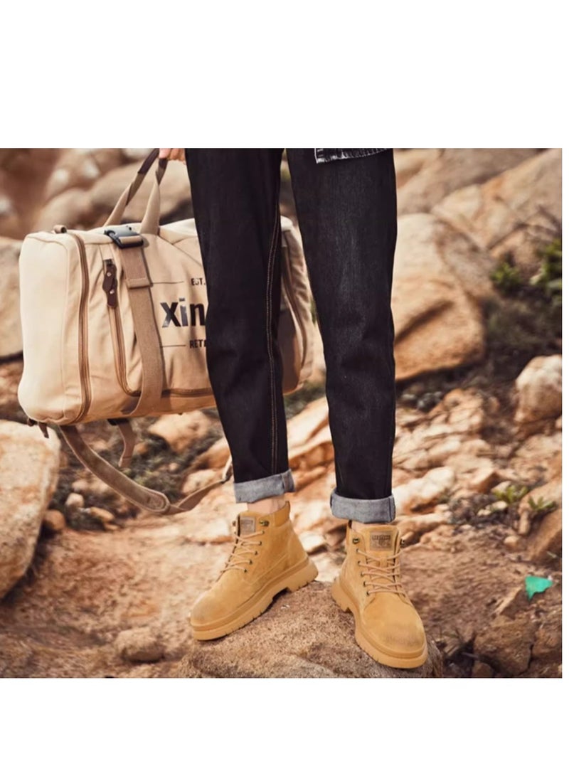 Men's High Top Outdoor  Casual Shoes Martin Boots