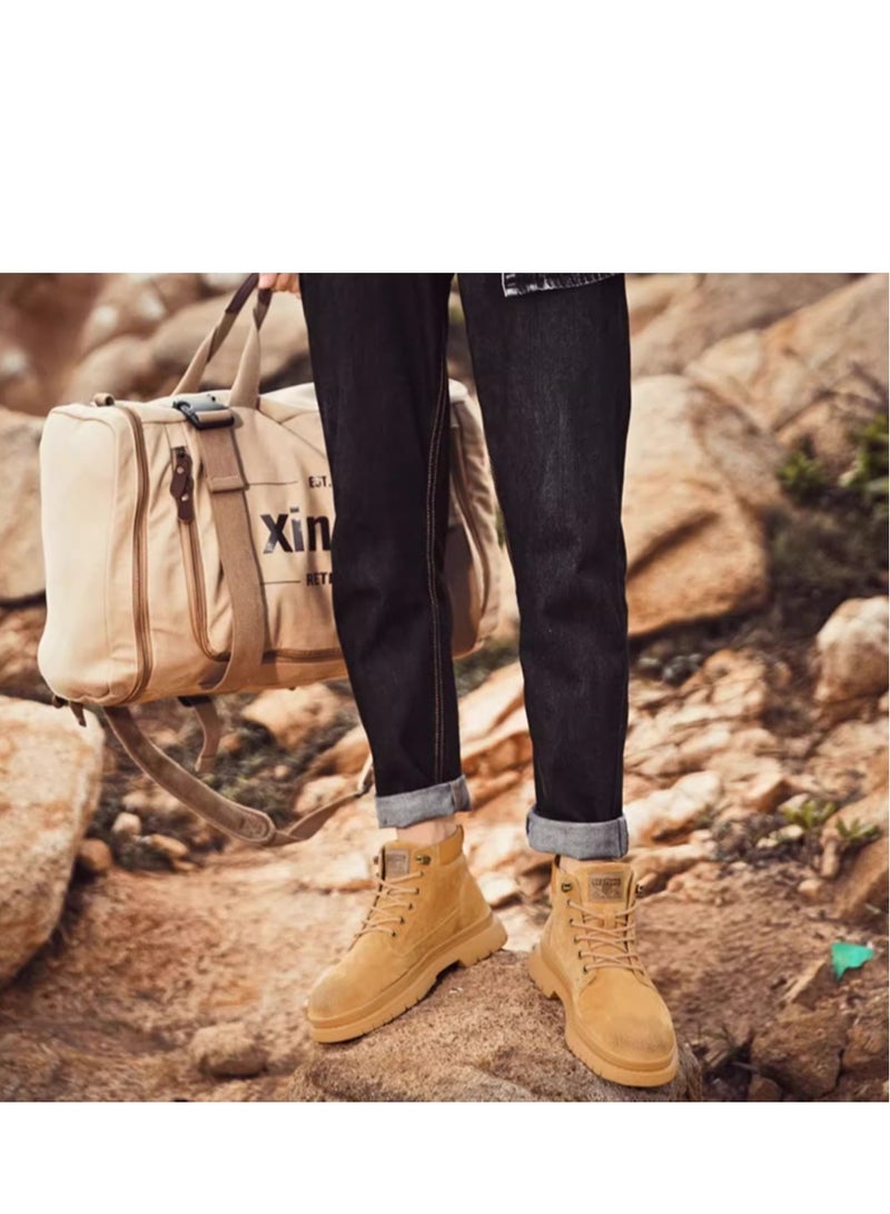 Men's High Top Outdoor  Casual Shoes Martin Boots