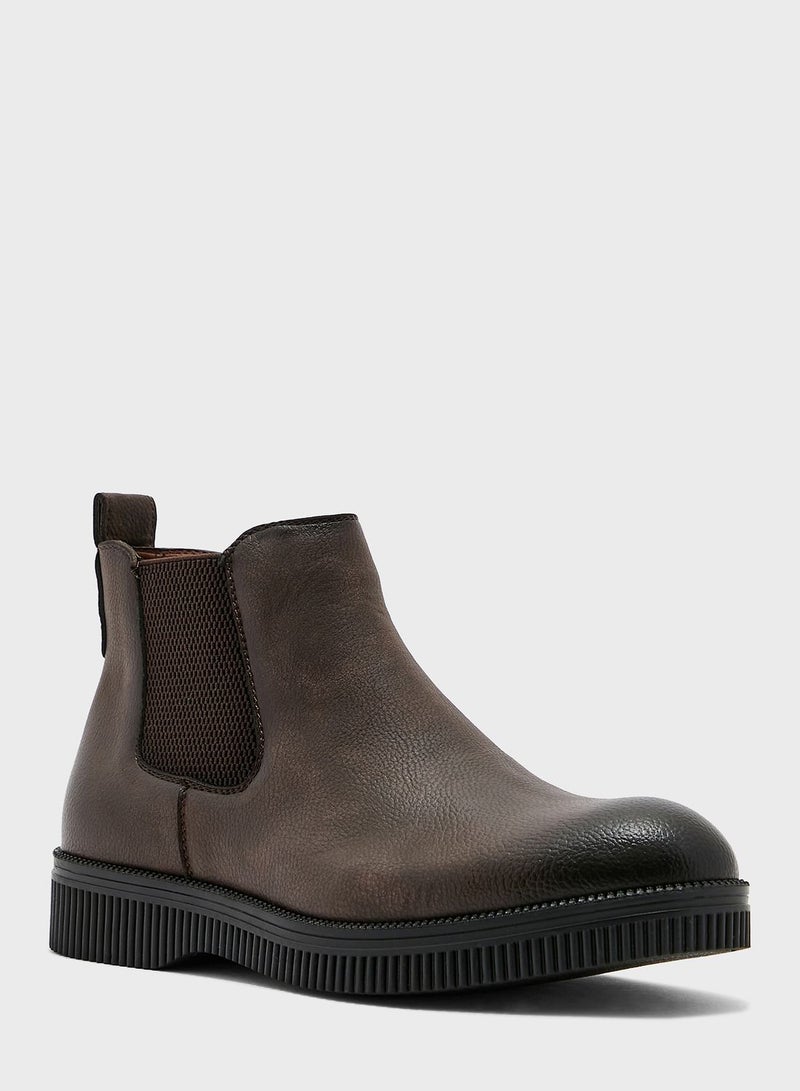 Platform Chelsea Boots