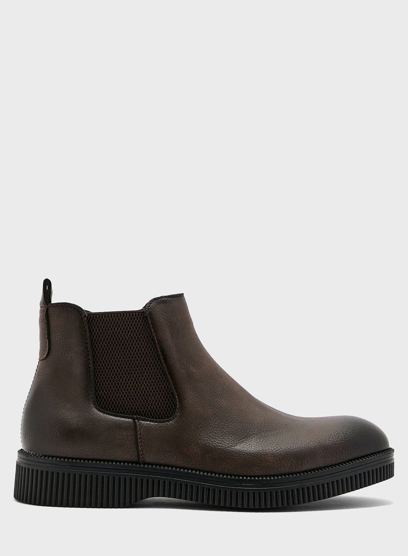 Platform Chelsea Boots