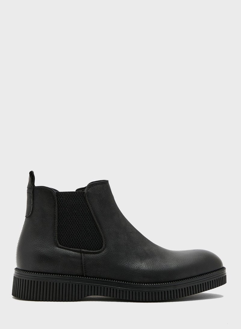 Platform Chelsea Boots