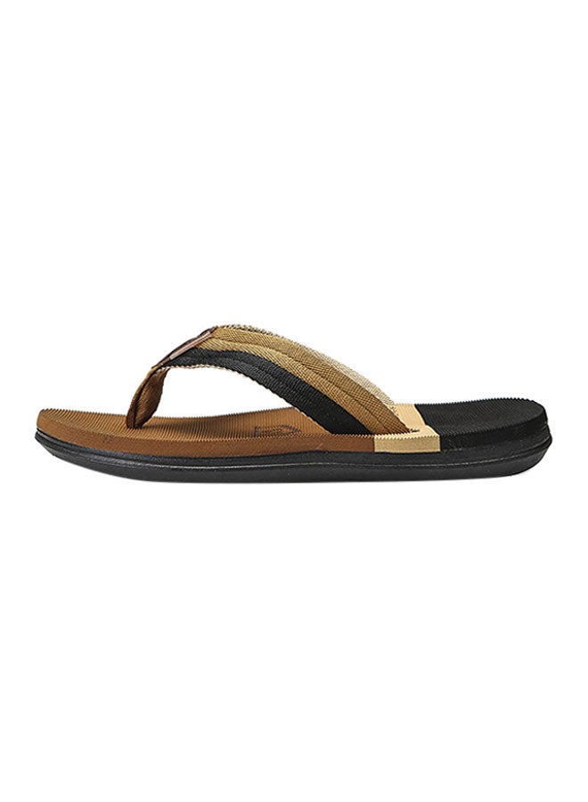 Non Slip Summer Beach Slippers Brown/Black/Beige