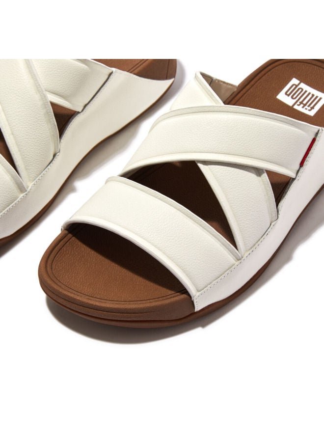 Fitflop Men's Chi Slide B08-024  White