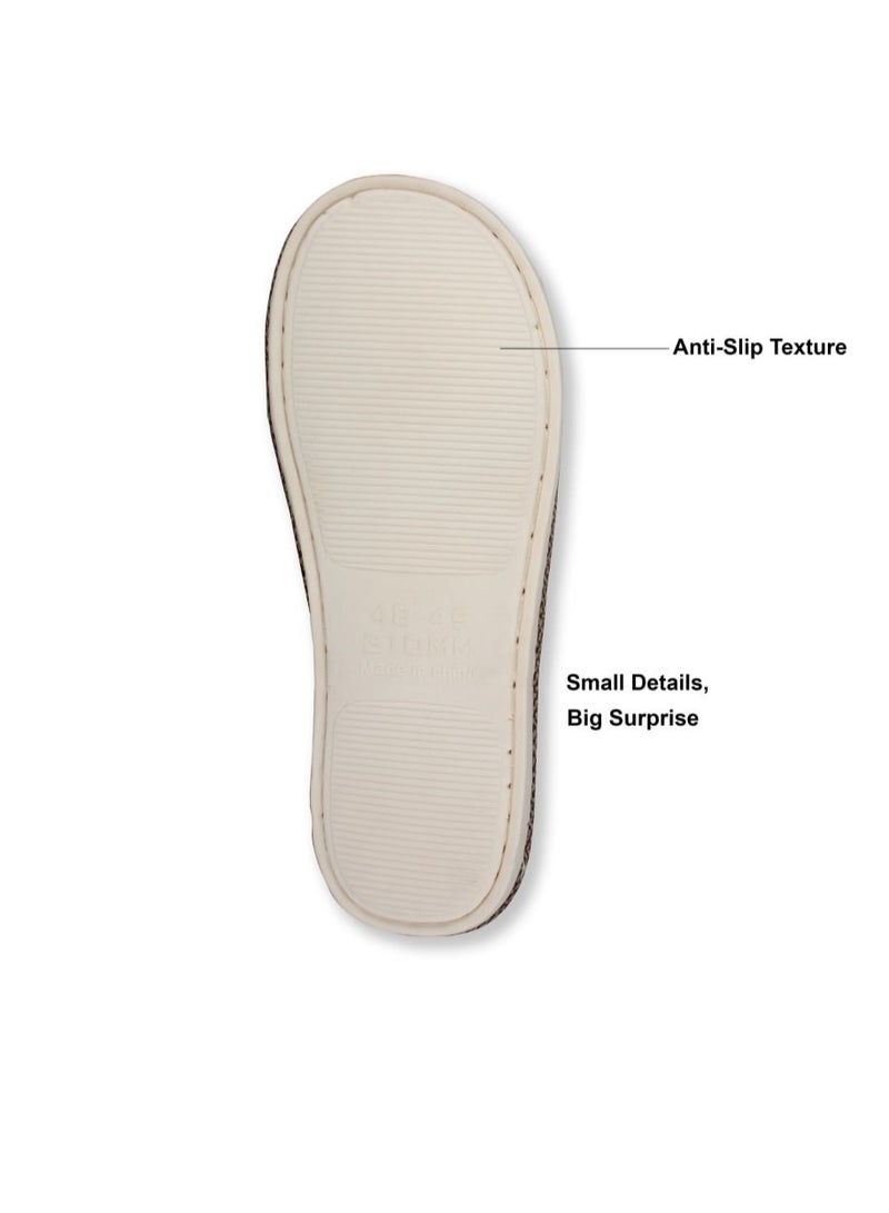 Plus Size Bedroom Slippers For Men