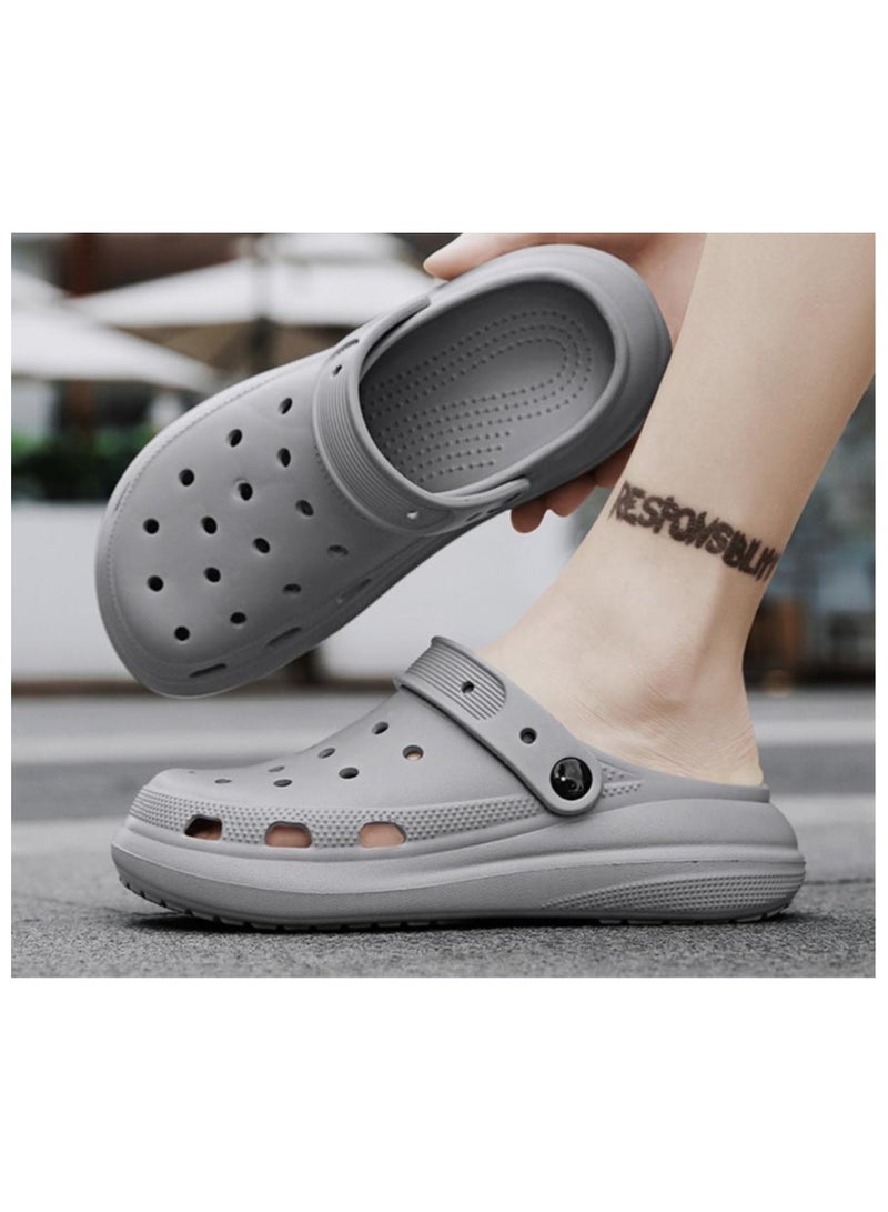 Wear Non Slip Lightweight Perforated Shoes For External Wear